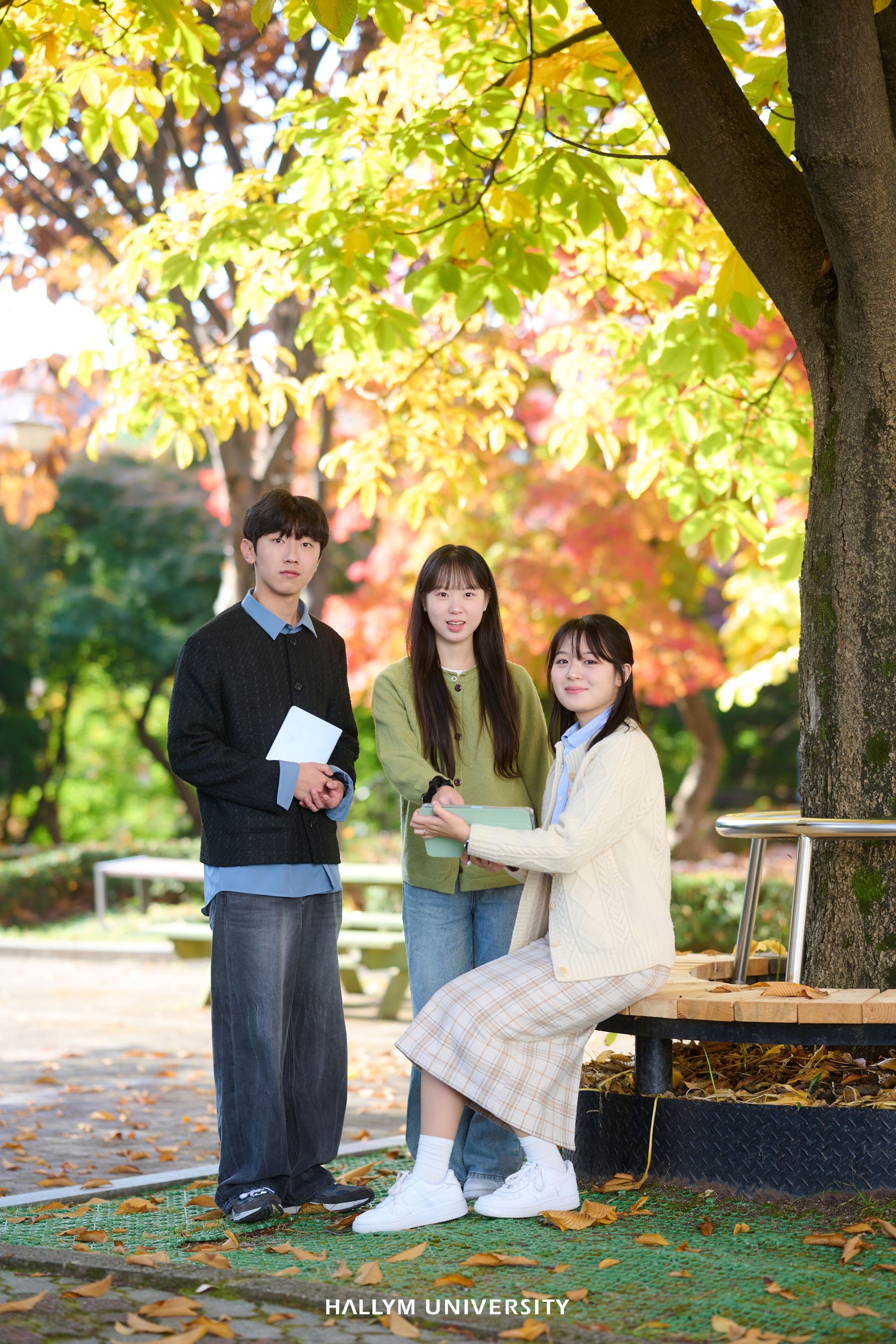 한림대학교 가을스케치 with 한아 3.jpg 첨부 이미지